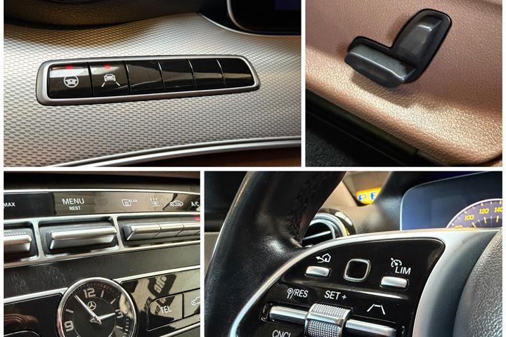 Brun Mercedes E300 de fra 2020