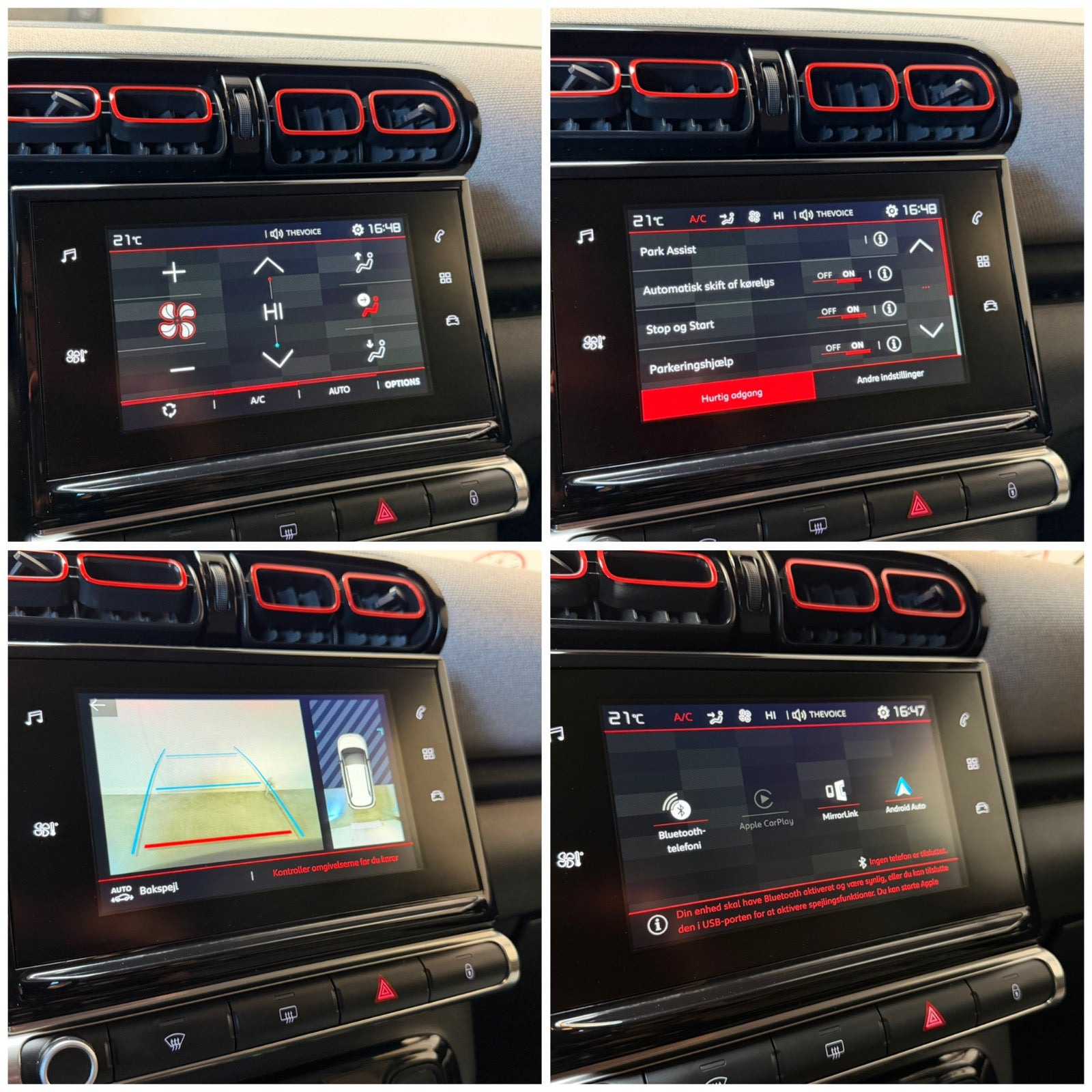Orange Citroën C3 Aircross fra 2018