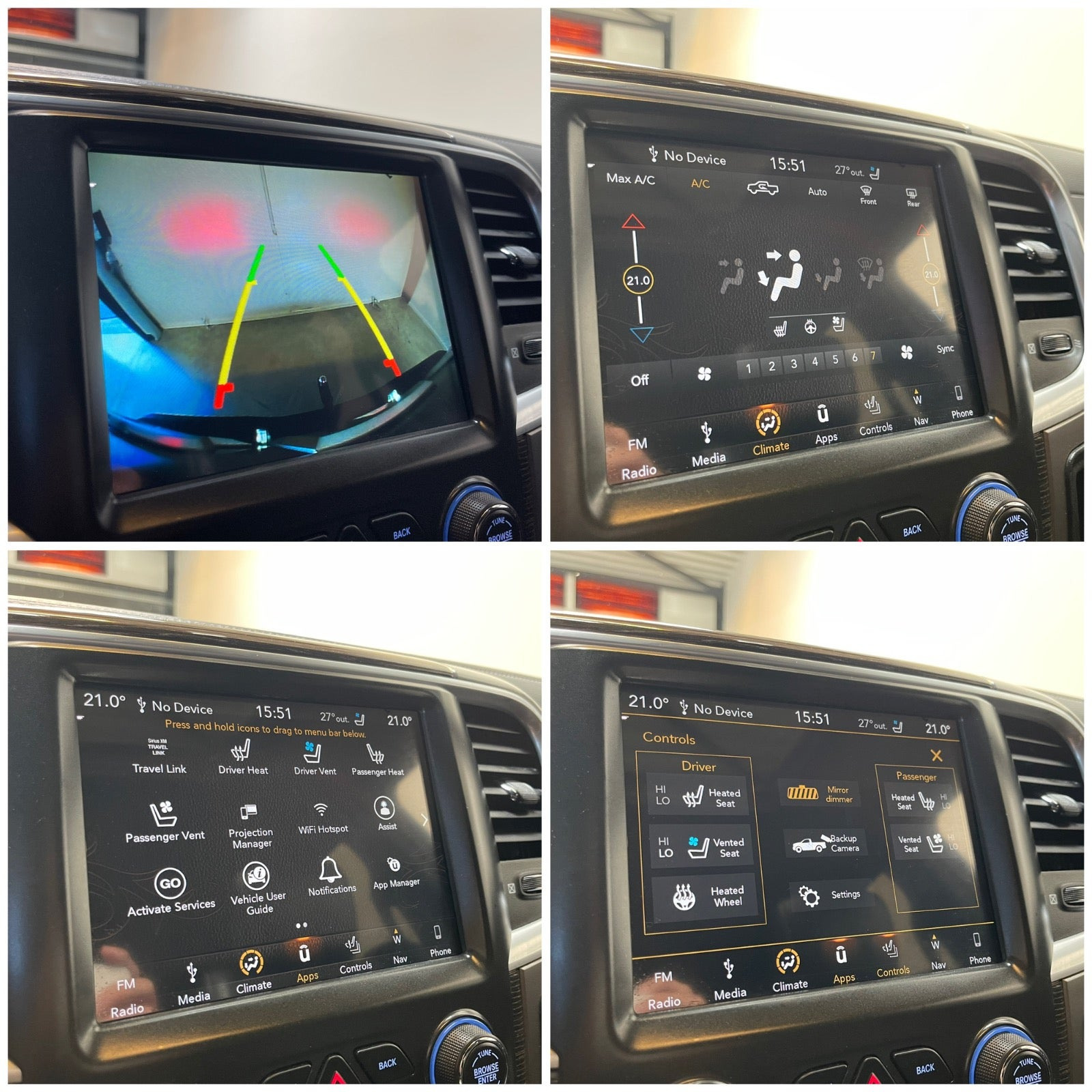 Sort Dodge RAM 1500 fra 2016