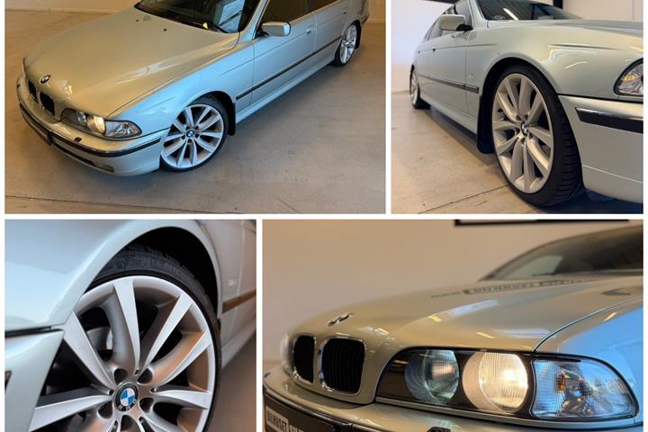 Grøn BMW 523i fra 1999