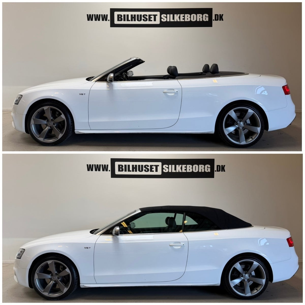 Sort Audi S5 fra 2012