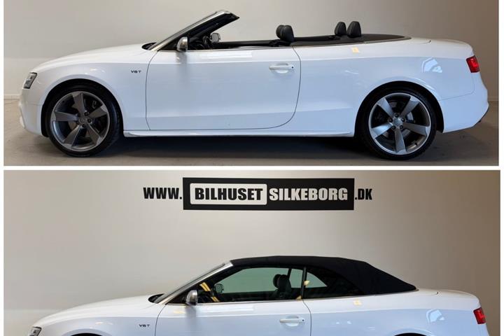 Sort Audi S5 fra 2012