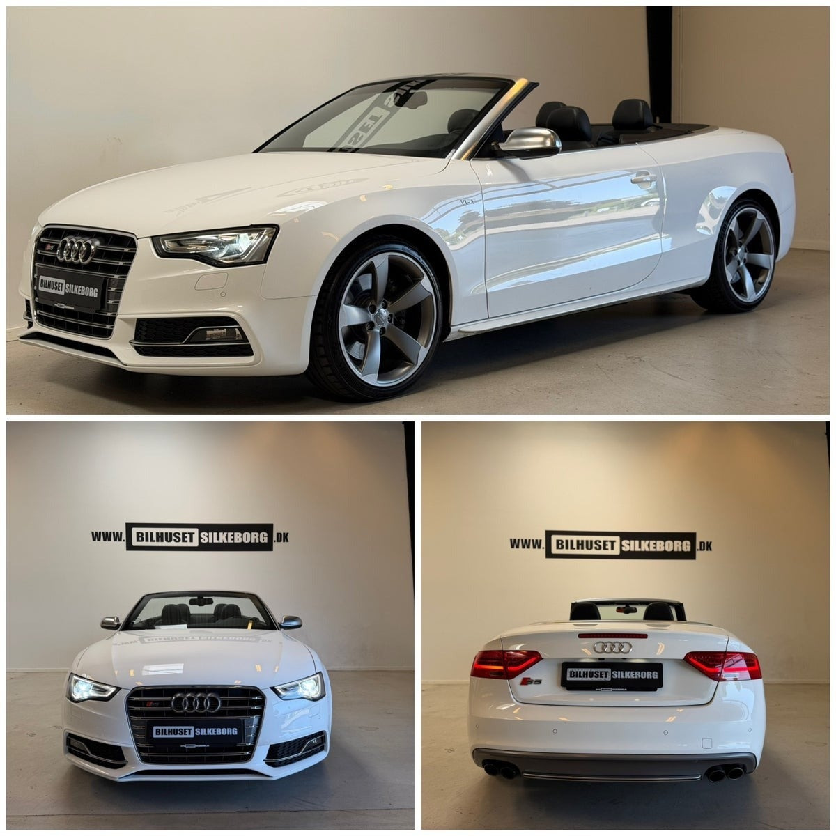 Sort Audi S5 fra 2012