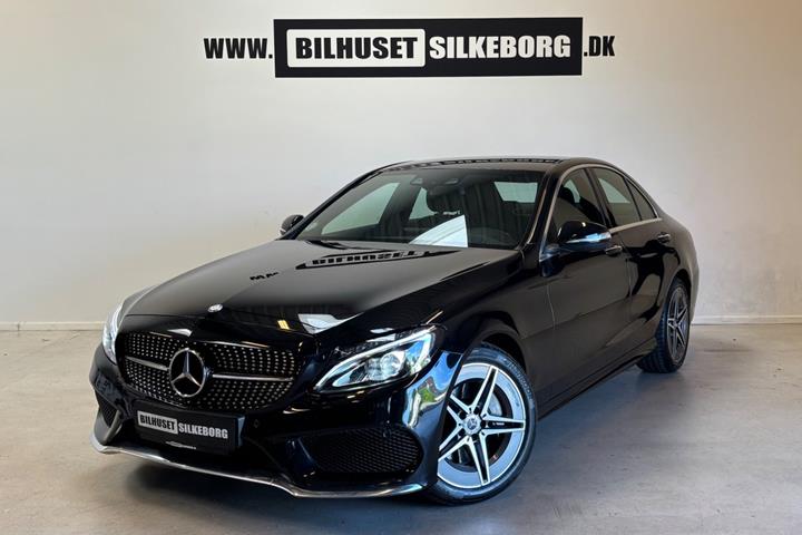 Sort Mercedes C250 fra 2015