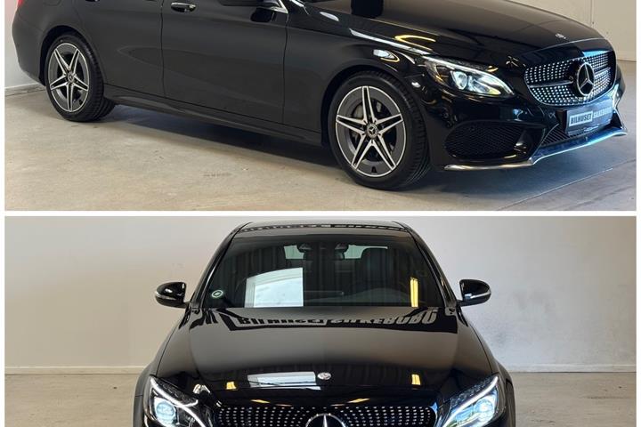 Sort Mercedes C250 fra 2015
