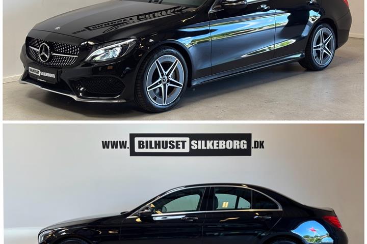 Sort Mercedes C250 fra 2015