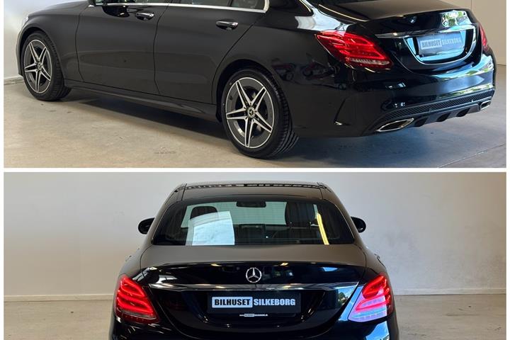 Sort Mercedes C250 fra 2015