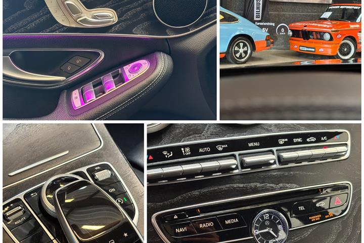 Sort Mercedes C250 fra 2015