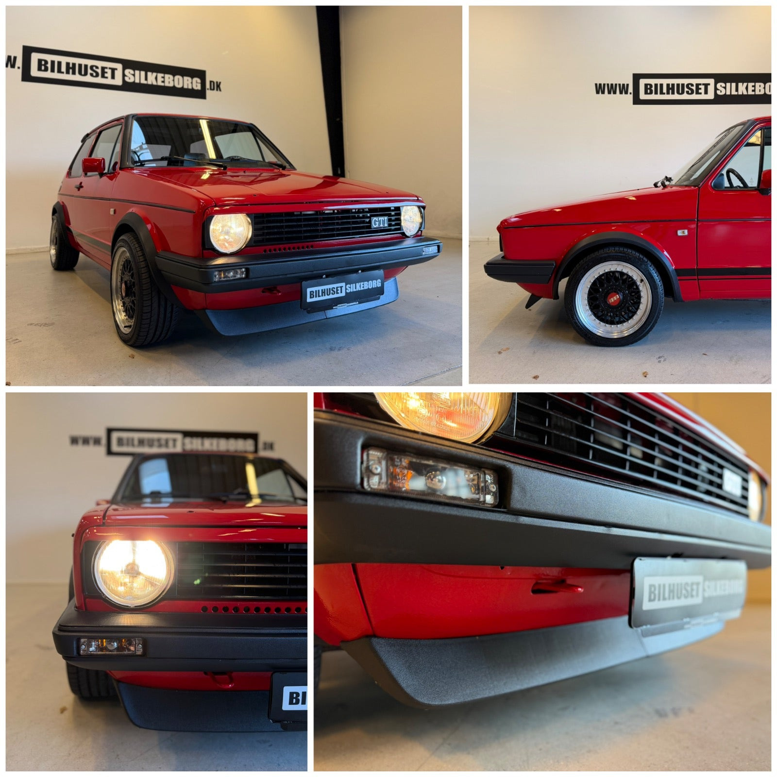 Blå VW Golf I fra 1979