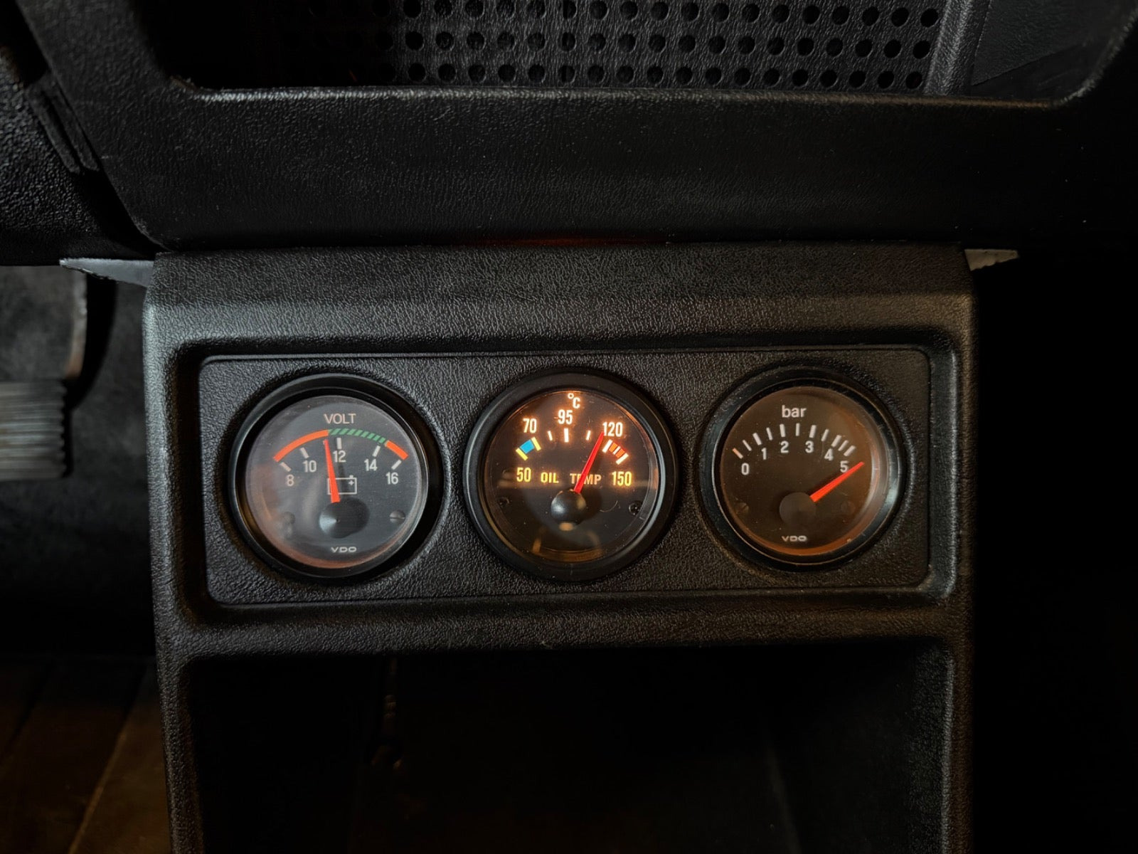Blå VW Golf I fra 1979