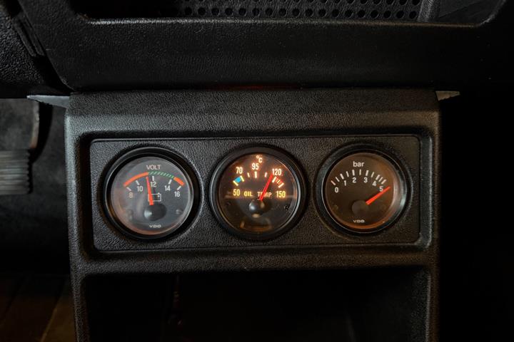 Blå VW Golf I fra 1979