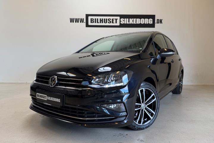 Sort VW Golf Sportsvan fra 2019