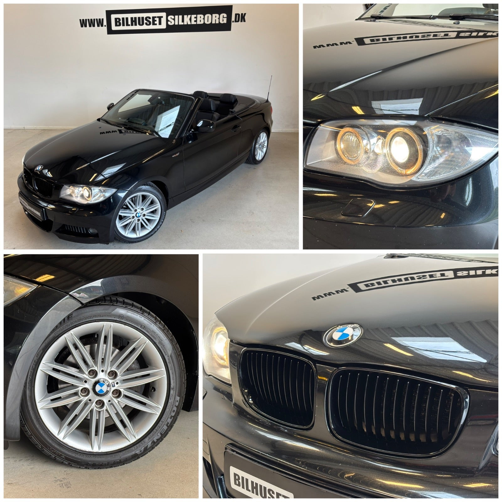 Sort BMW 118d fra 2010