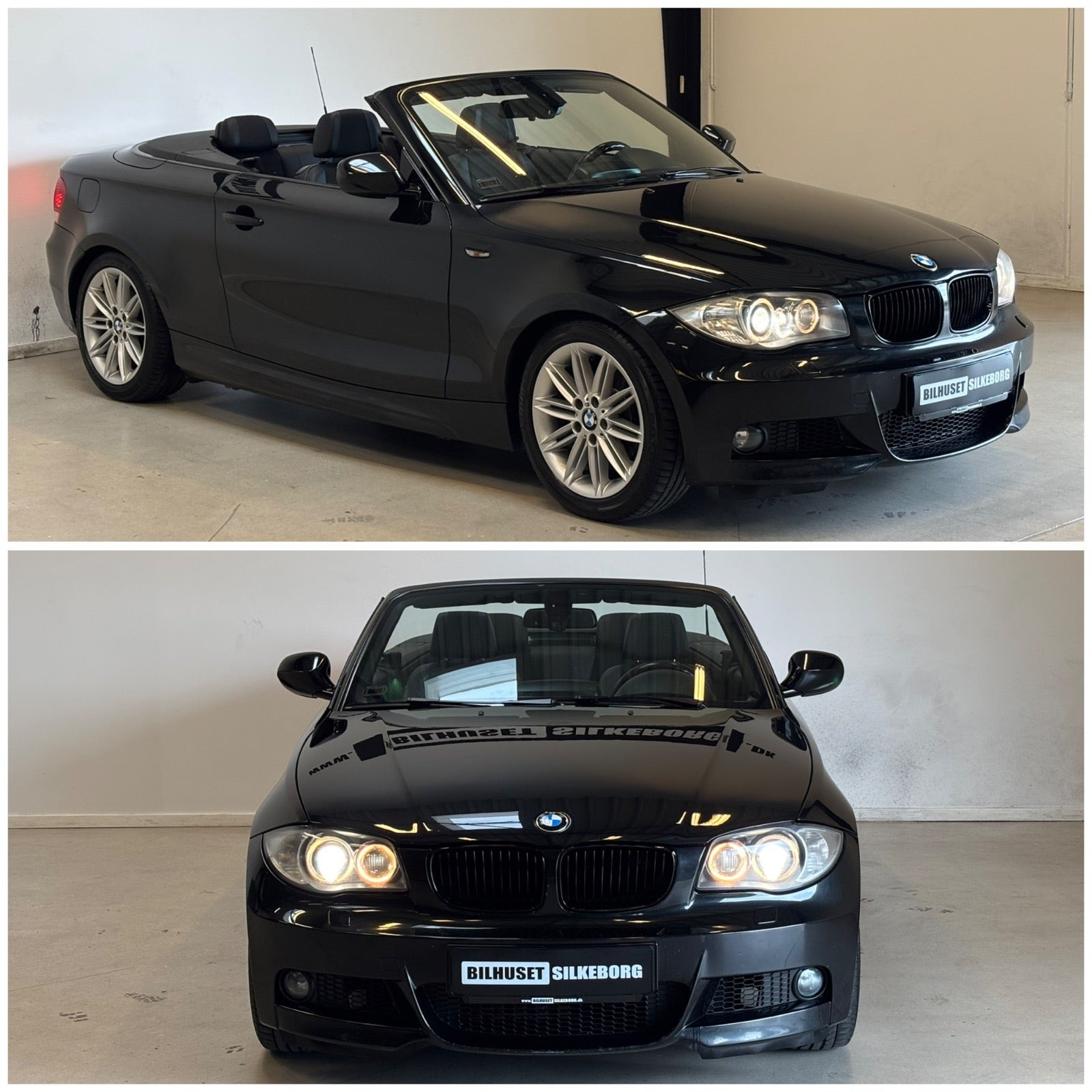 Sort BMW 118d fra 2010