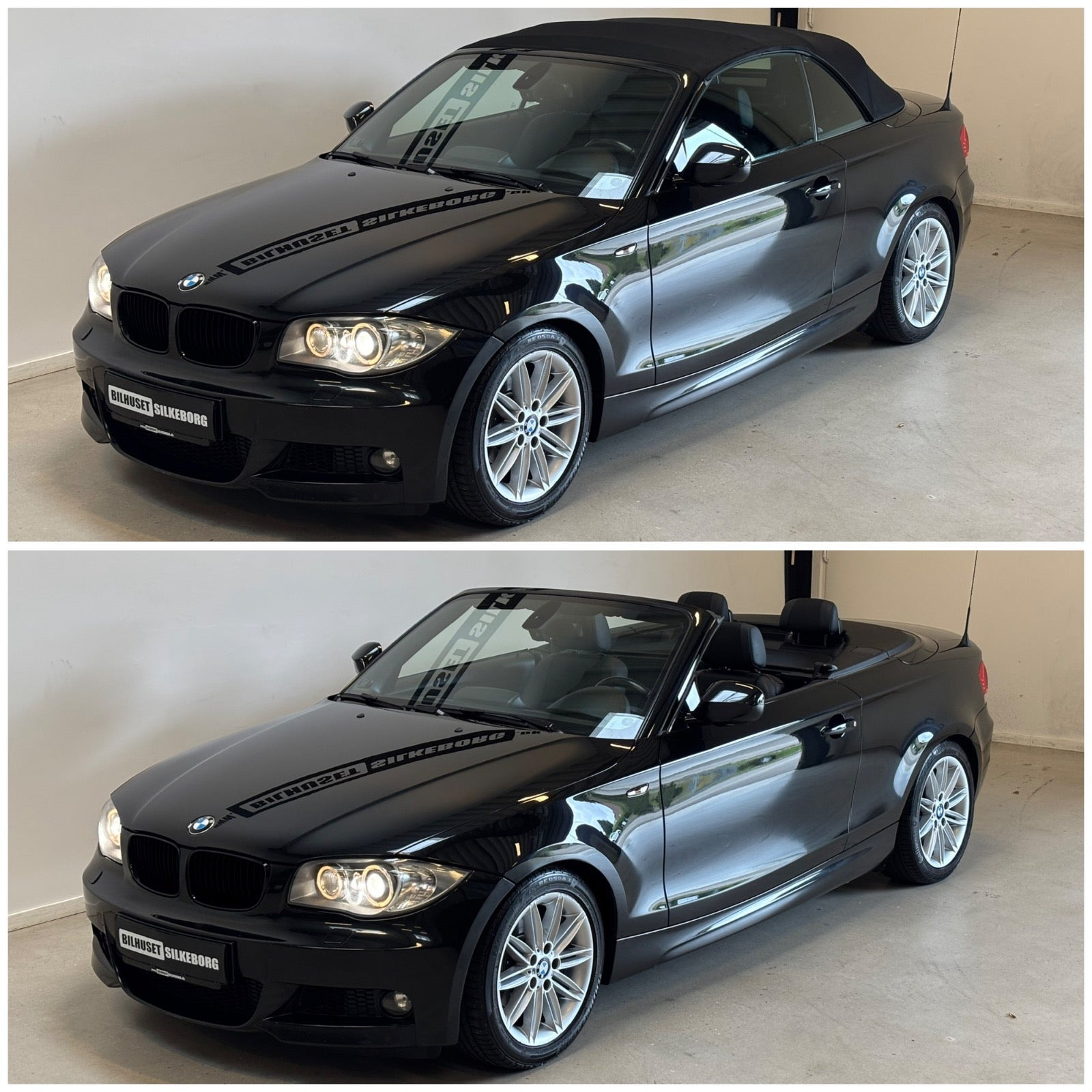 Sort BMW 118d fra 2010