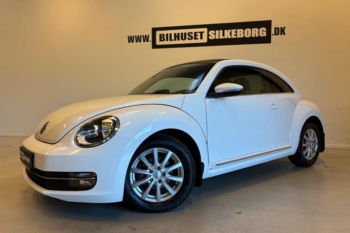 Hvid VW The Beetle fra 2012