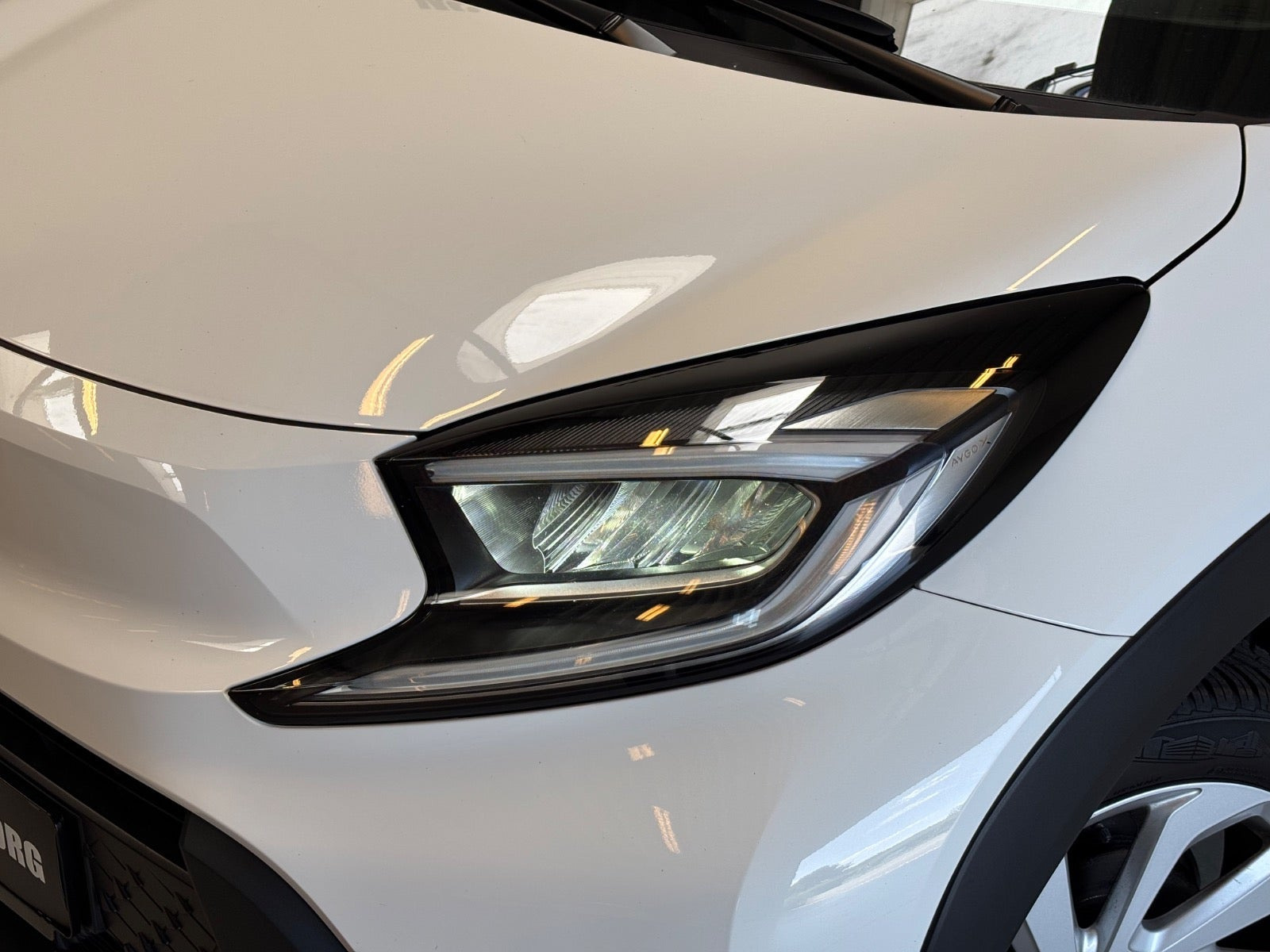 Sort Toyota Aygo X fra 2022