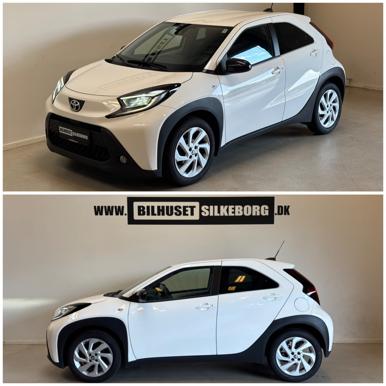 Sort Toyota Aygo X fra 2022