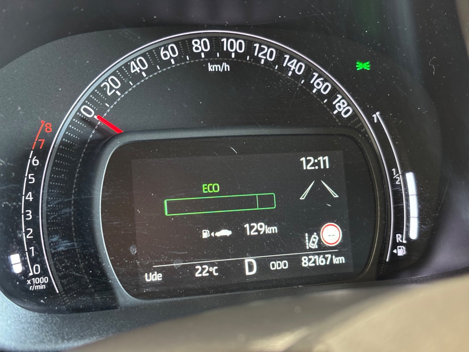 Sort Toyota Aygo X fra 2022