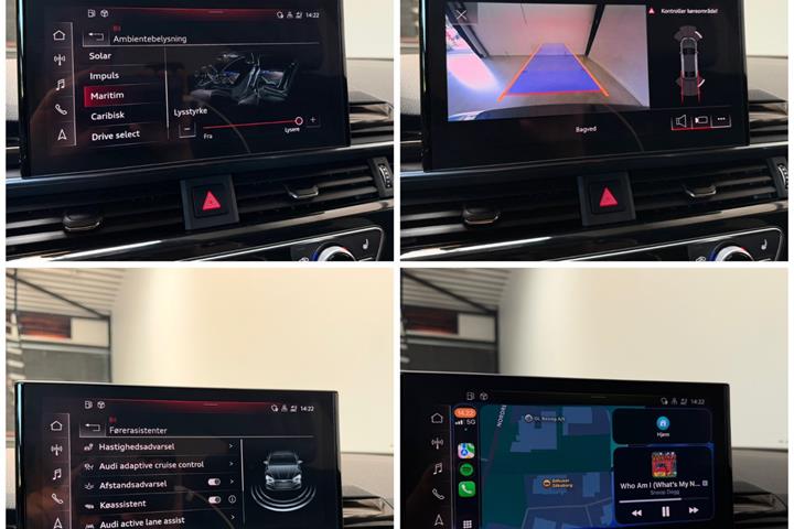Grå Audi A5 fra 2020