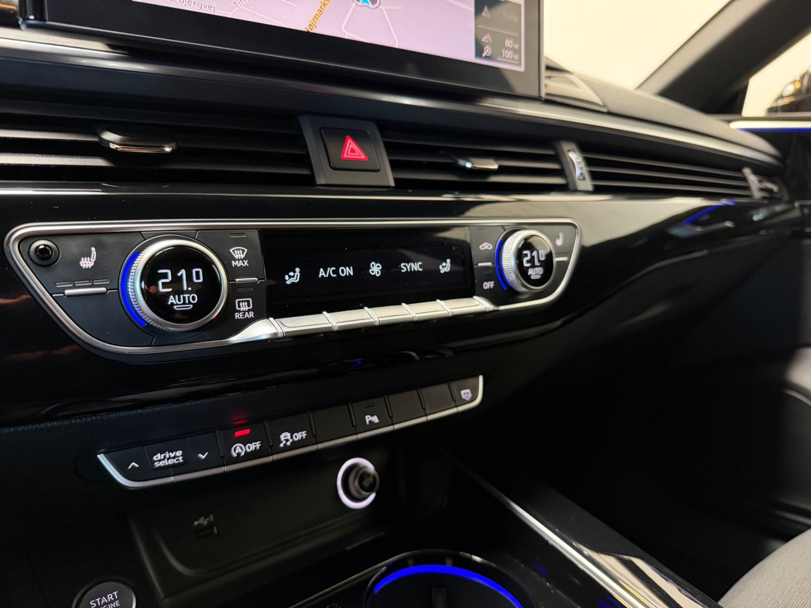 Grå Audi A5 fra 2020