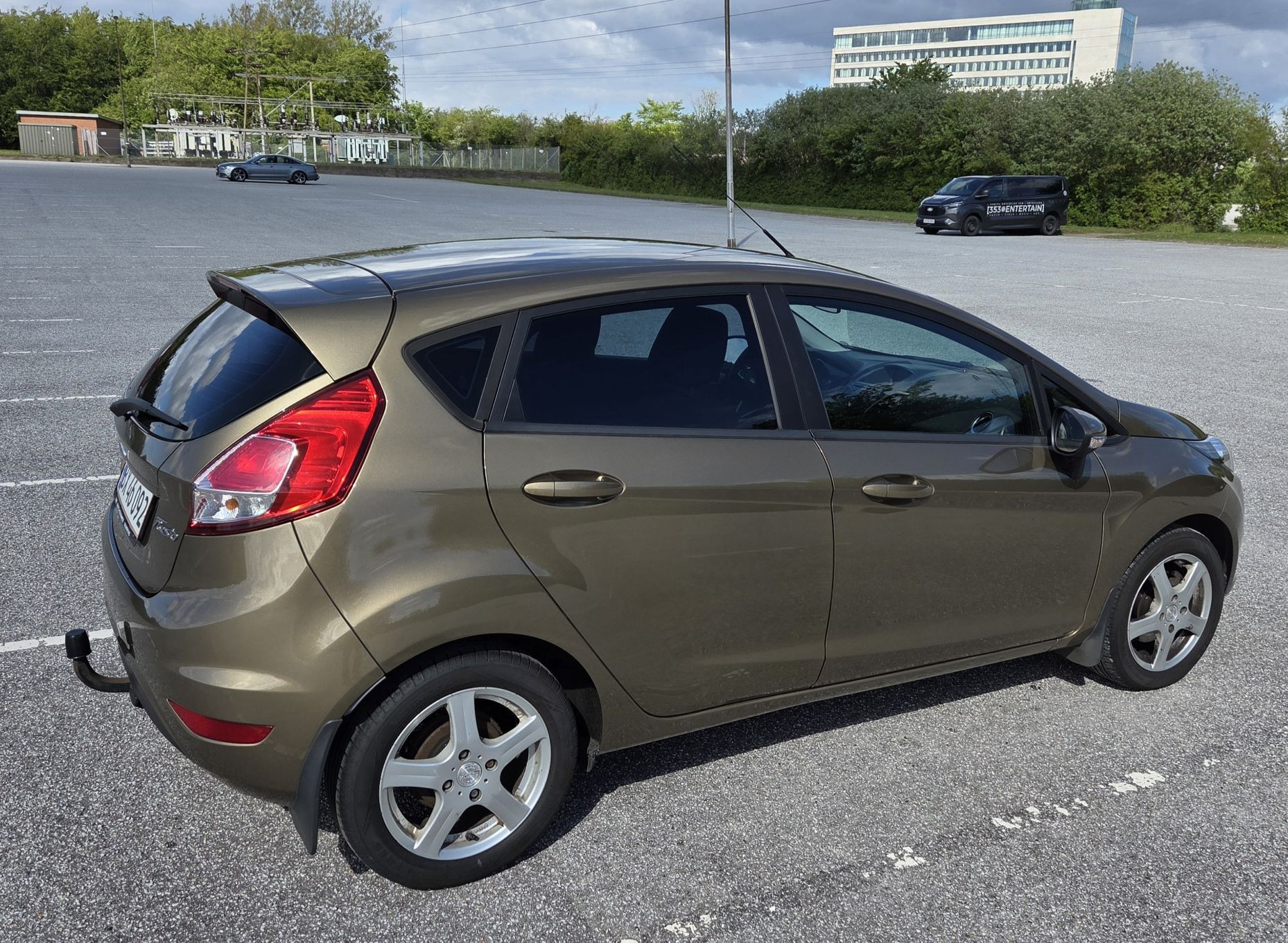Brun Ford Fiesta fra 2014