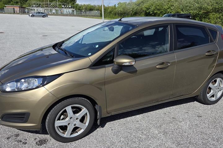 Brun Ford Fiesta fra 2014