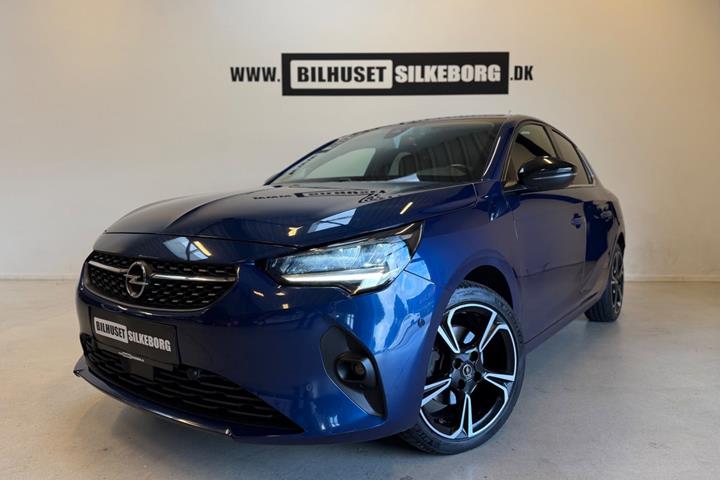 Blå Opel Corsa fra 2020