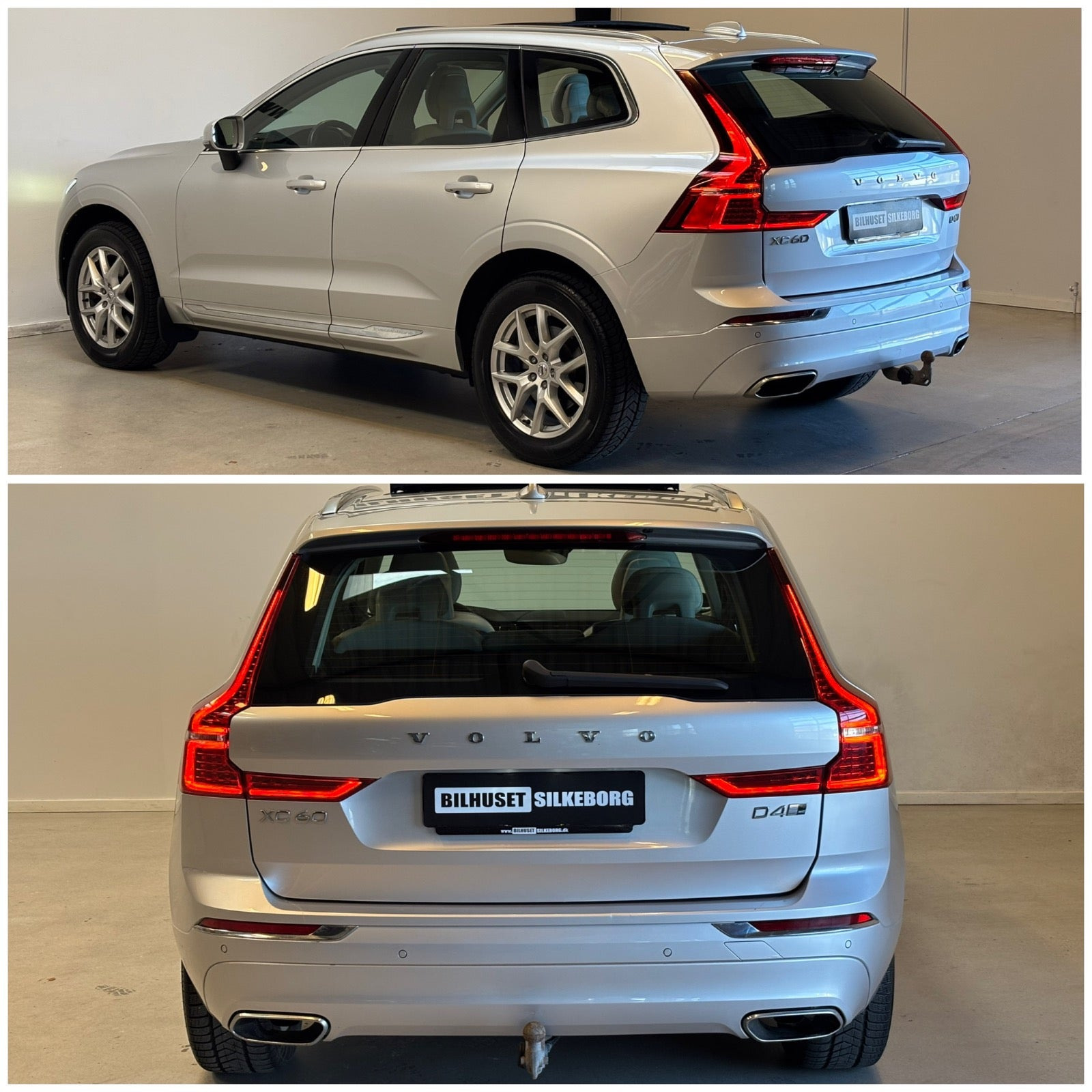 Hvid Volvo XC60 fra 2018