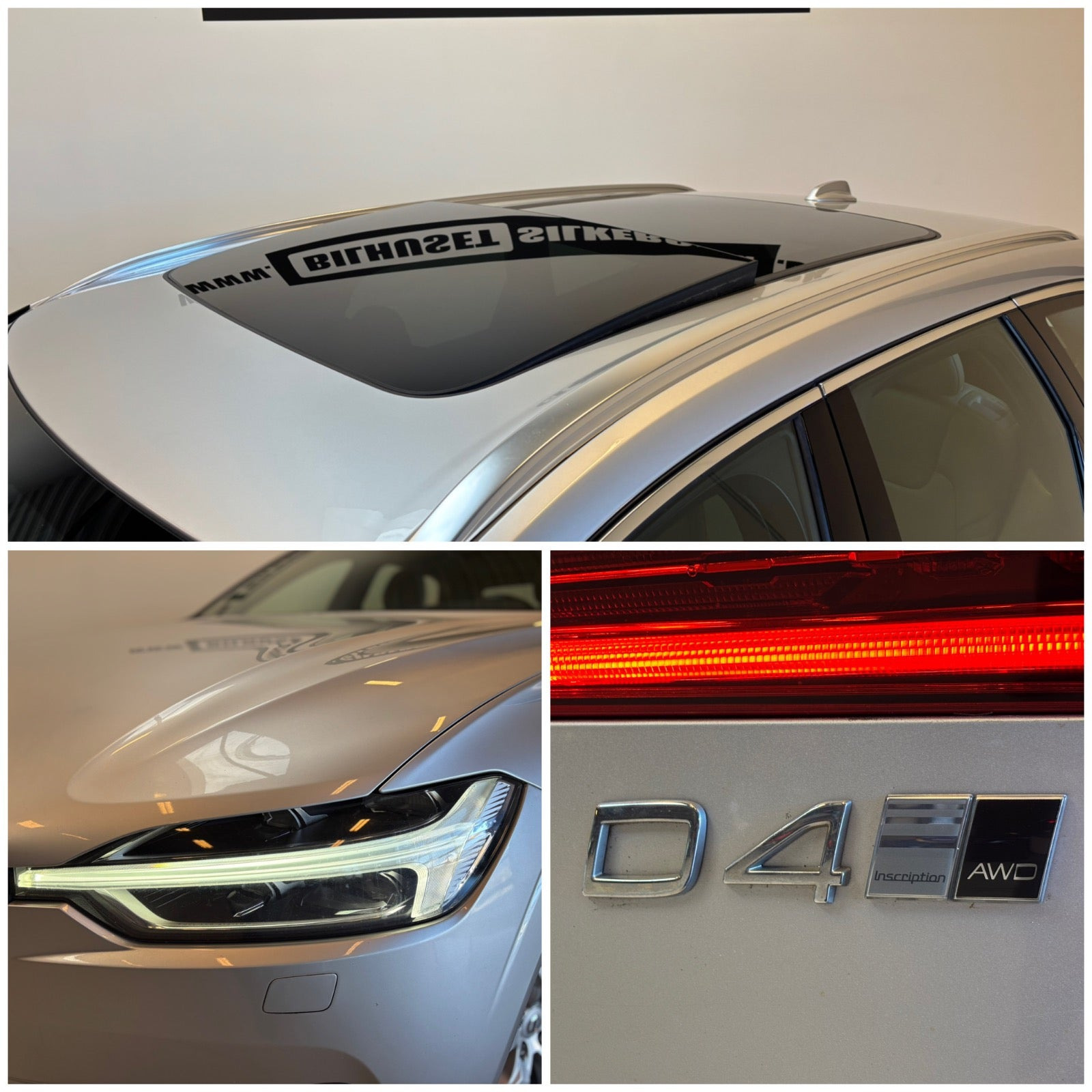 Hvid Volvo XC60 fra 2018