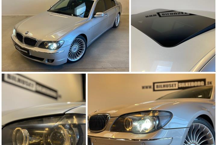 Grøn BMW 740i fra 2005