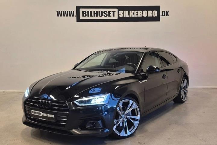 Sort Audi A5 fra 2018