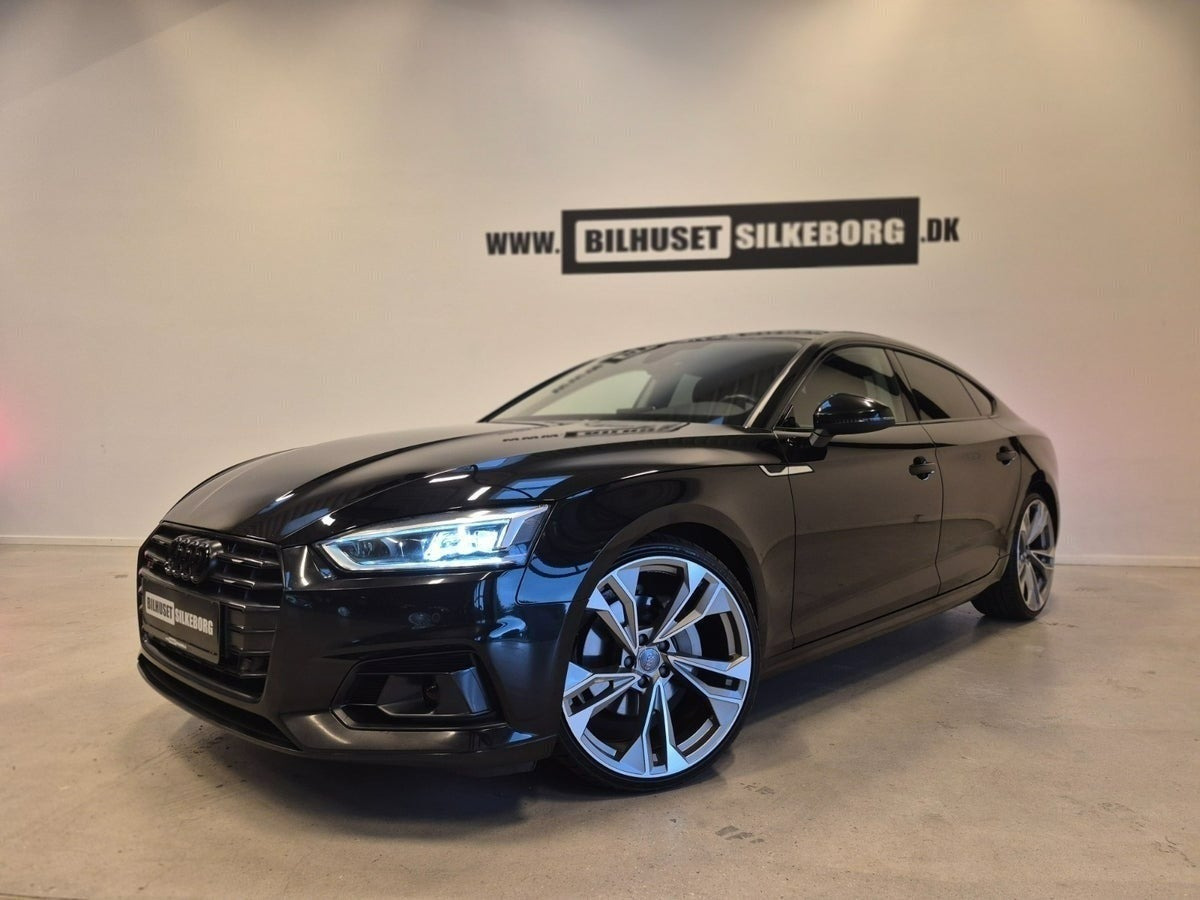 Sort Audi A5 fra 2018