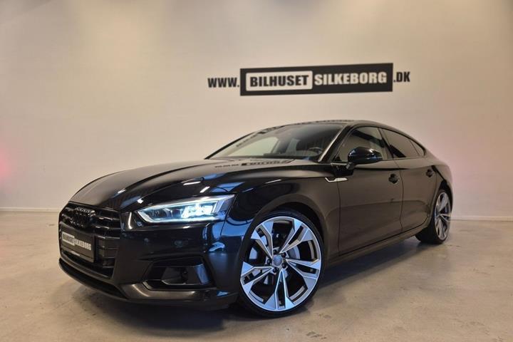 Sort Audi A5 fra 2018