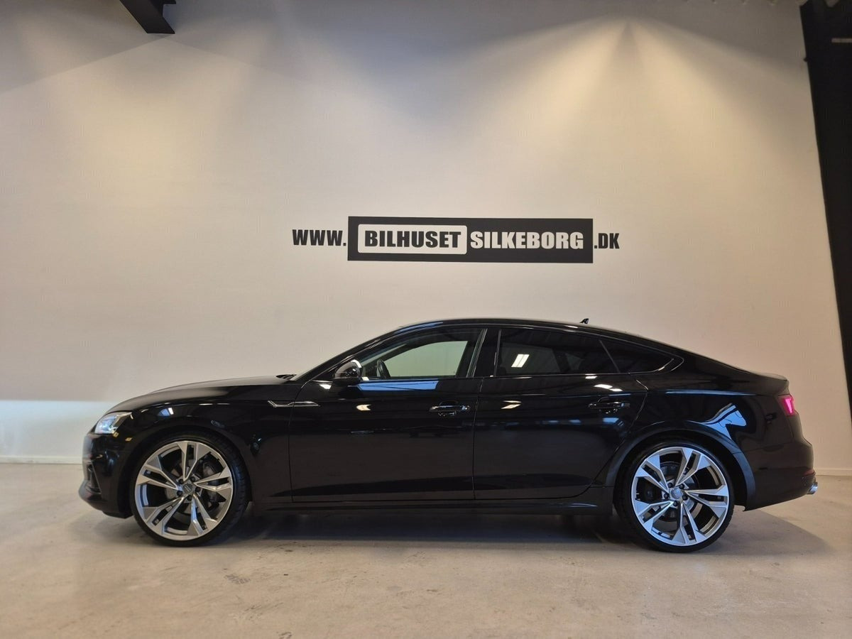 Sort Audi A5 fra 2018