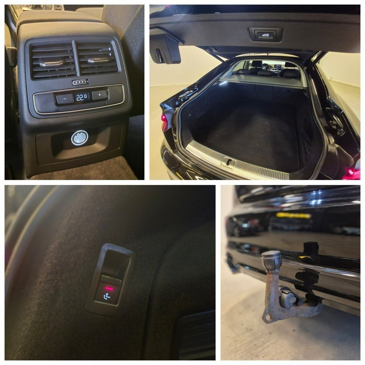 Sort Audi A5 fra 2018