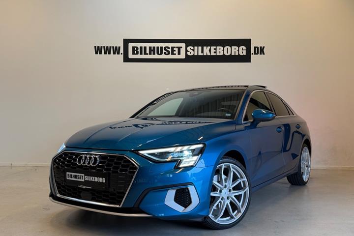 Hvid Audi A3 fra 2021