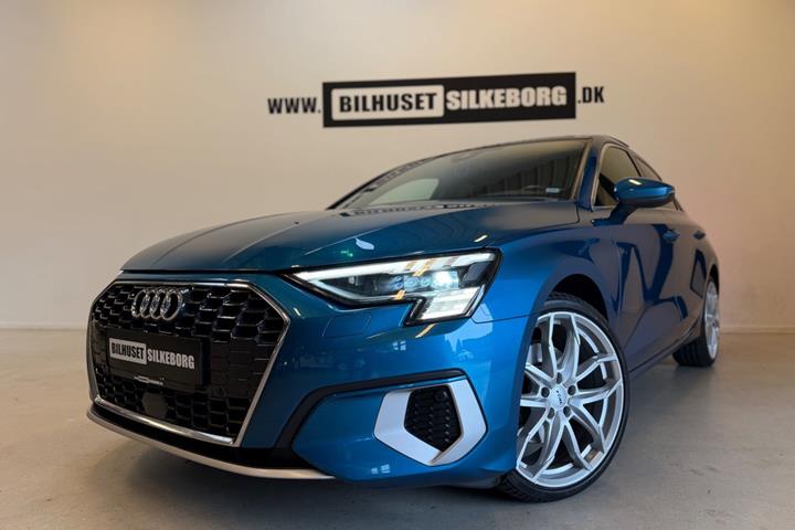 Hvid Audi A3 fra 2021
