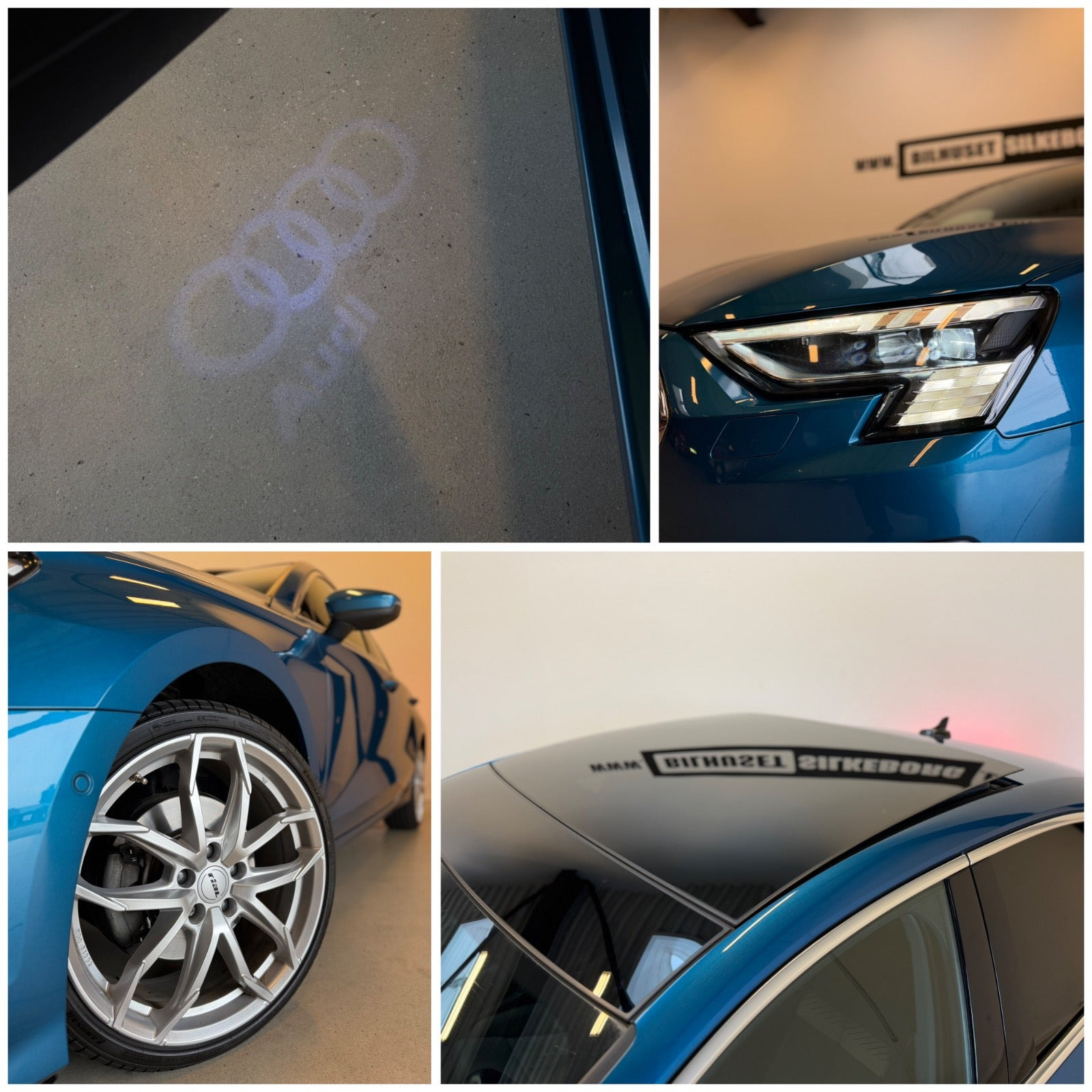 Hvid Audi A3 fra 2021