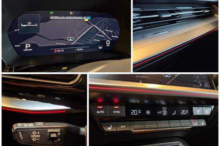 Hvid Audi A3 fra 2021