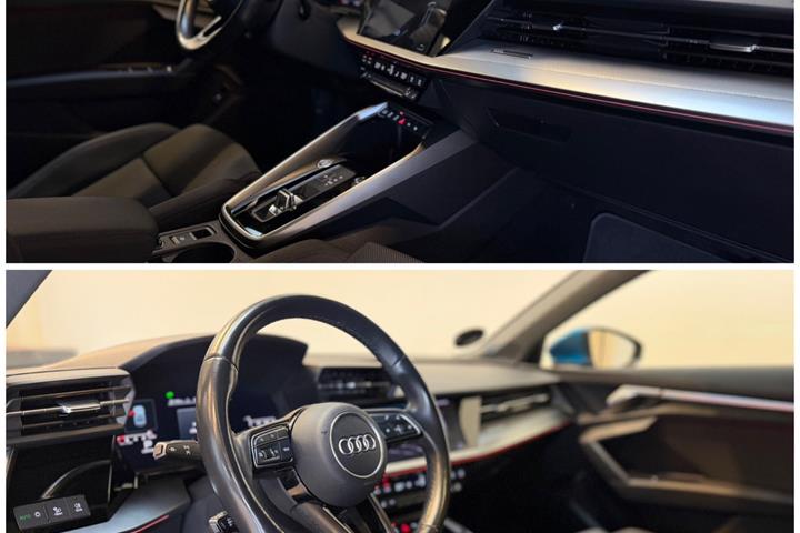 Hvid Audi A3 fra 2021