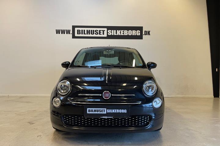 Grå Fiat 500 fra 2018
