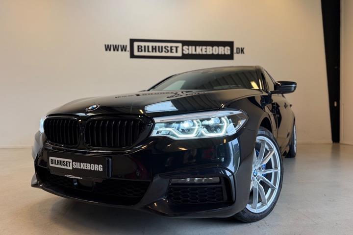 Sort BMW 530e fra 2020