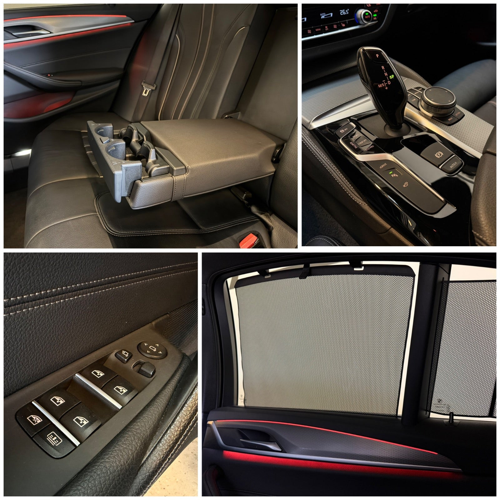 Sort BMW 530e fra 2020