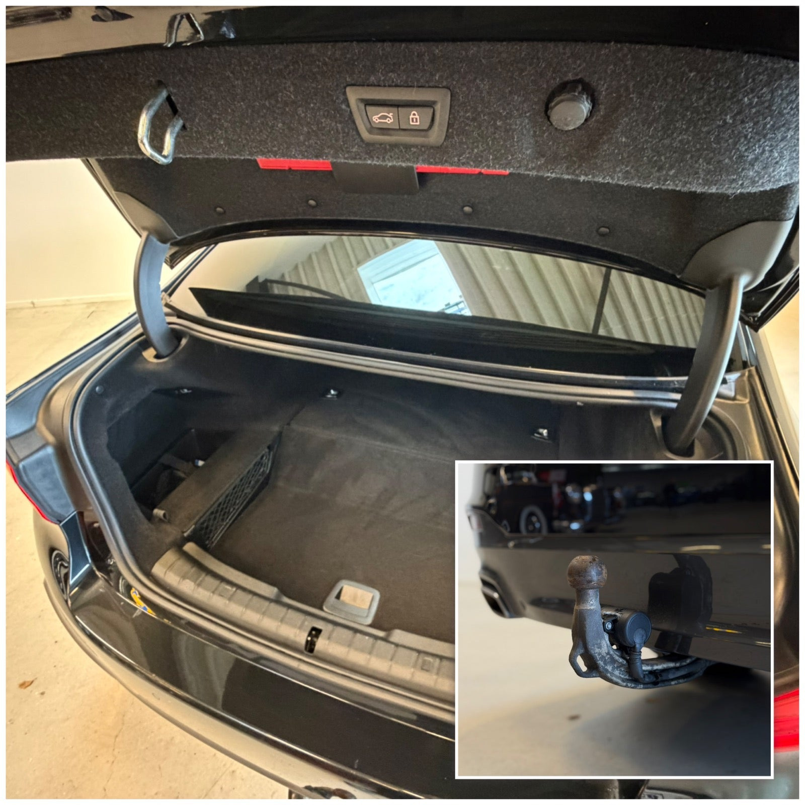 Sort BMW 530e fra 2020