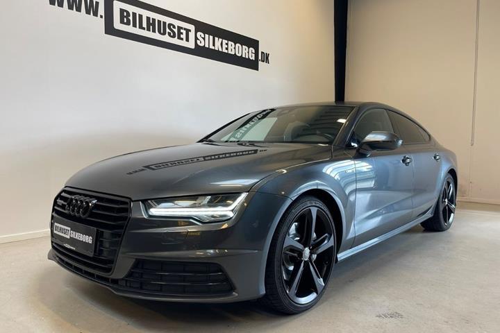 Grå Audi A7 fra 2015