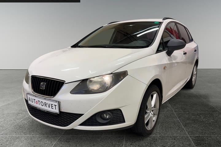 Hvid Seat Ibiza fra 2010