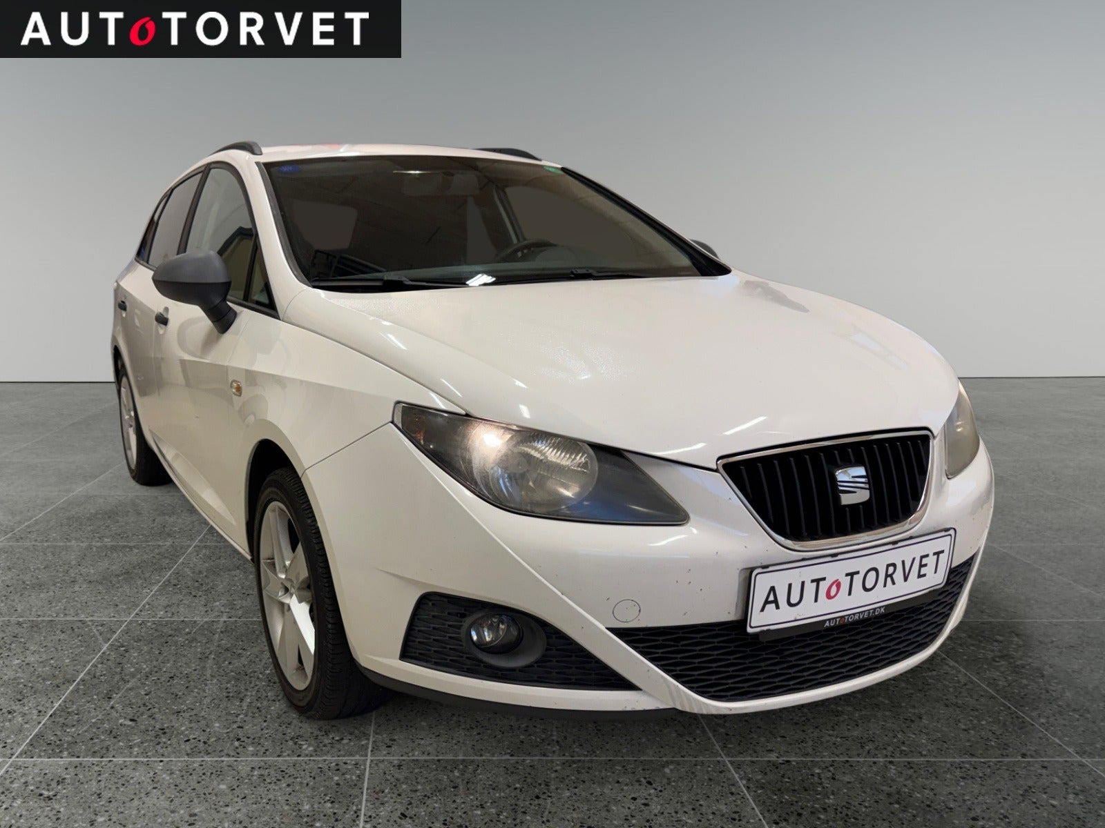 Hvid Seat Ibiza fra 2010