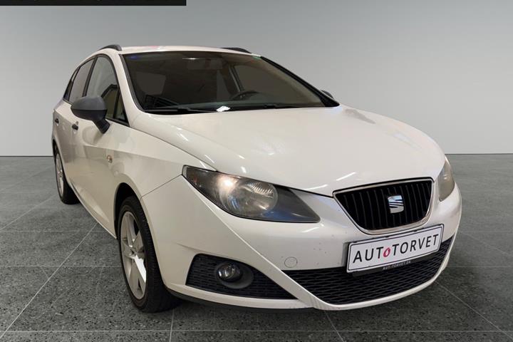 Hvid Seat Ibiza fra 2010