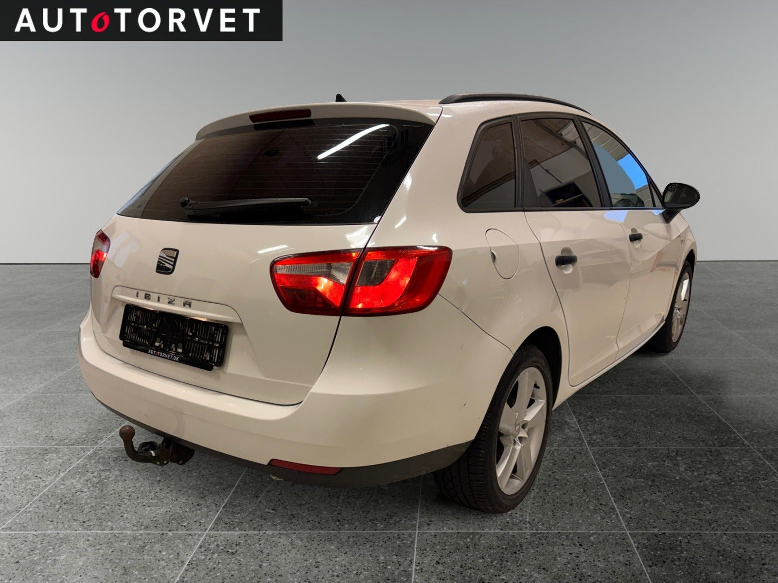 Hvid Seat Ibiza fra 2010